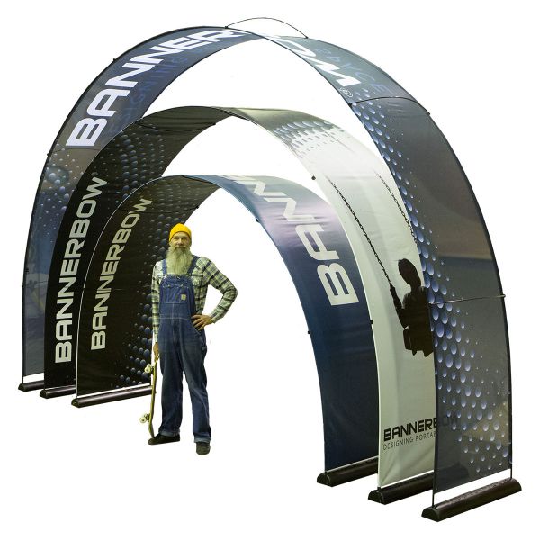 Bannerbow Event Arch Indoor